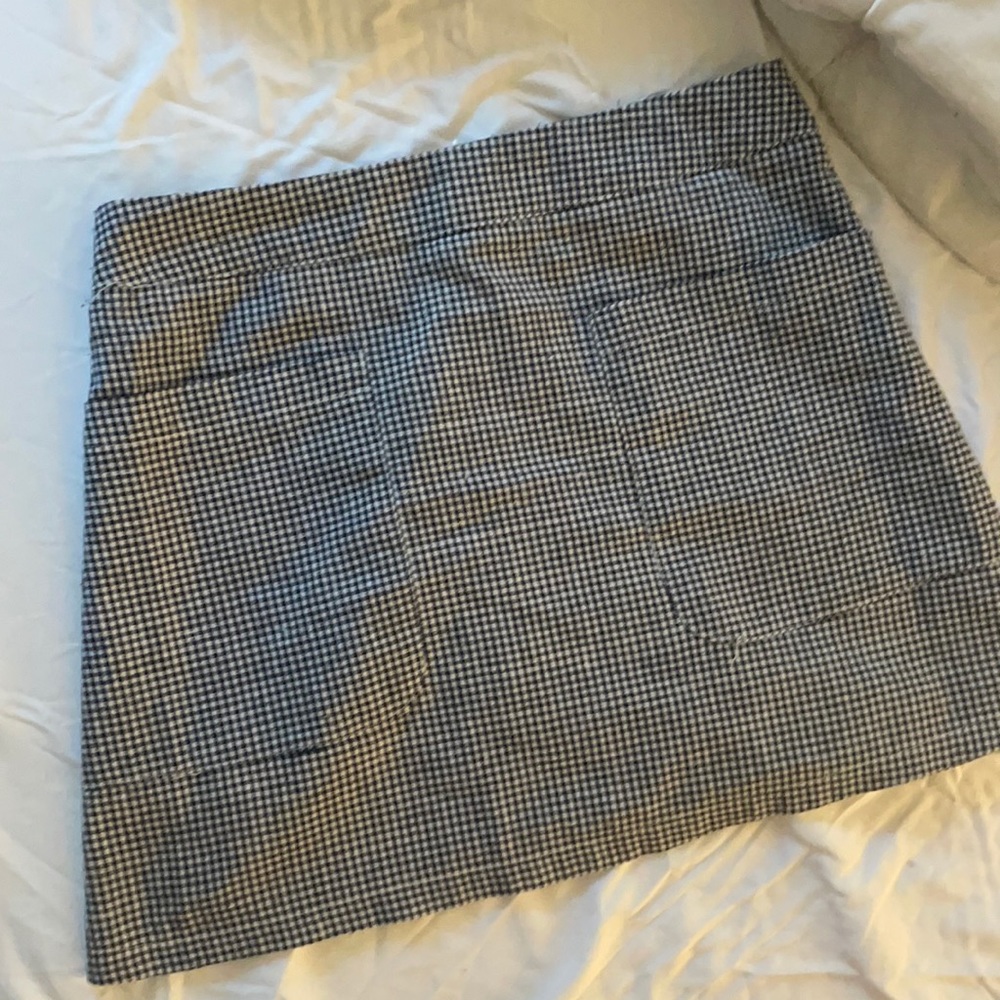LF plaid skirt
